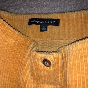 Cute yellow button down skirt